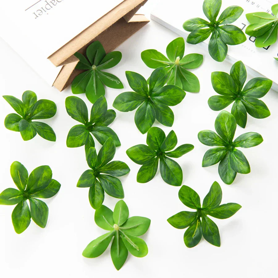 DecorBites™ Artificial Rose Flowers Leaf for DIY Wreaths and Home Decor