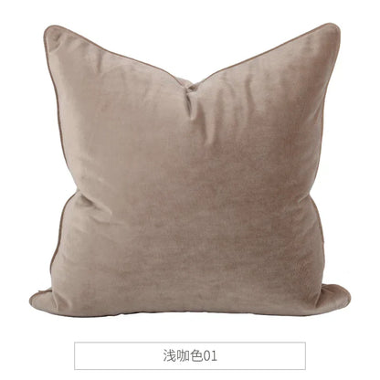 DecorBites™ Luxe Italy Velvet Pillowslip, High-Grade Cushion Case for Living Room Sofa