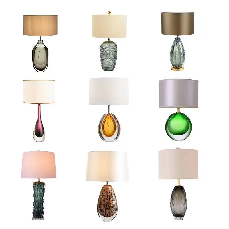 DecorBites™ Glaze Table Lamp - Nordic Modern Design for Living Room, Bedroom, Hotel
