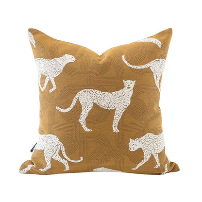 DecorBites™ Geometric Jacquard Cushion Cover | Modern Light Luxury Pillowcase | Decorative Home Accent