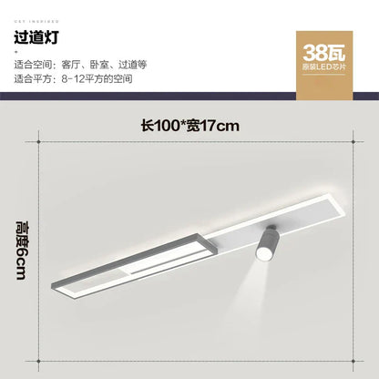 DecorBites™ Corridor Spotlight Ceiling Light 2024 - Modern Cloakroom Entrance Decoration Lamps