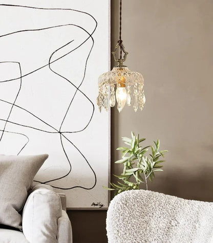 DecorBites™ Crystal LED Ceiling Light - Modern Style for Bedroom, Living, Dining Room