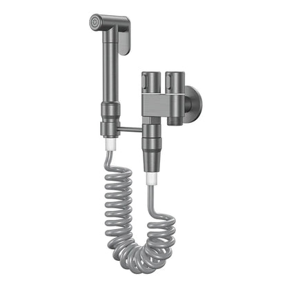 DecorBites™ Brass Bidet Set with High Pressure Gun for Wall Mounted Toilets