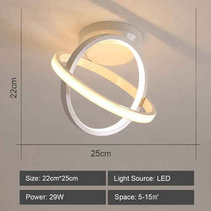 DecorBites™ LED Ceiling Light for Modern Living Room Bedroom Lighting