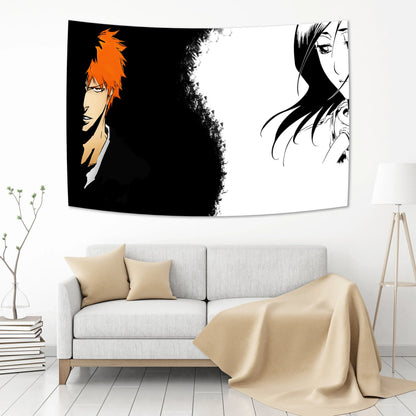 DecorBites™ Bleach Japan Anime Tapestry Wall Decoration Witchcraft Hippie Wall Hanging