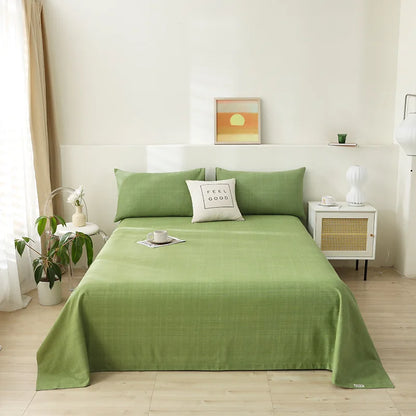 DecorBites™ Cartoon Printed Cotton Bedspread | Queen King | Durable Coarse Cloth | All Seasons