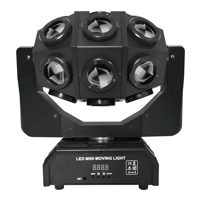 DecorBites™ 18 Beam Red Green Laser Light with Moving Head Bar Nightclub Disco LED