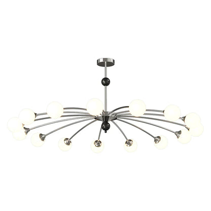 DecorBites™ Cream Wind Chandelier: Luxury Postmodern Hall Lamp for Living Room, Bedroom, and Restaurant