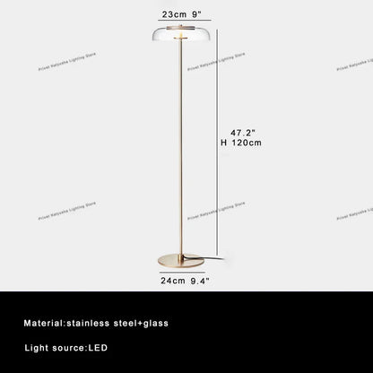DecorBites™ Clear Glass Table Lamp – Luxury Desk Light for Home Decor & Study