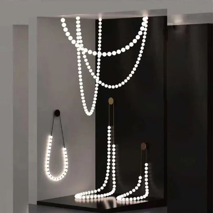 DecorBites™ LED Fancy Necklace Wall Lamp for Bedside & Living Room