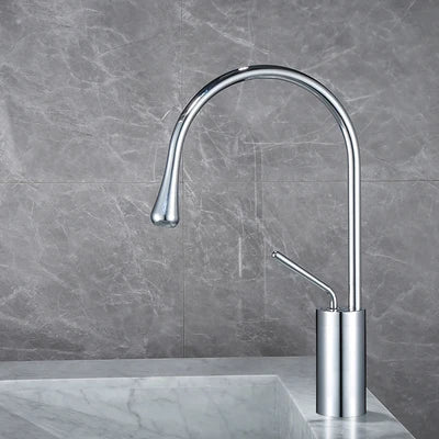 DecorBites™ Antique Brass Bathroom Basin Faucet Hot Cold Black Sink Mixer Kitchen Water Crane