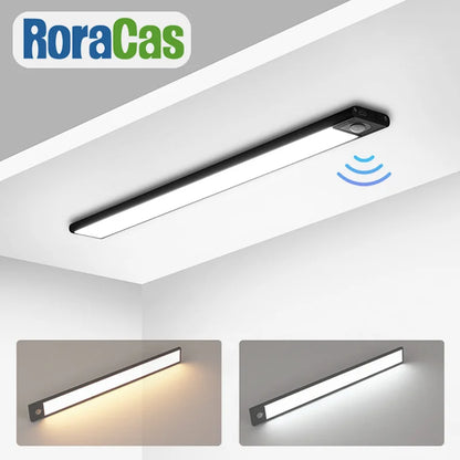 DecorBites™ LED Cabinet Light Bar Motion Sensor Magnet Lamp Wardrobe Kitchen