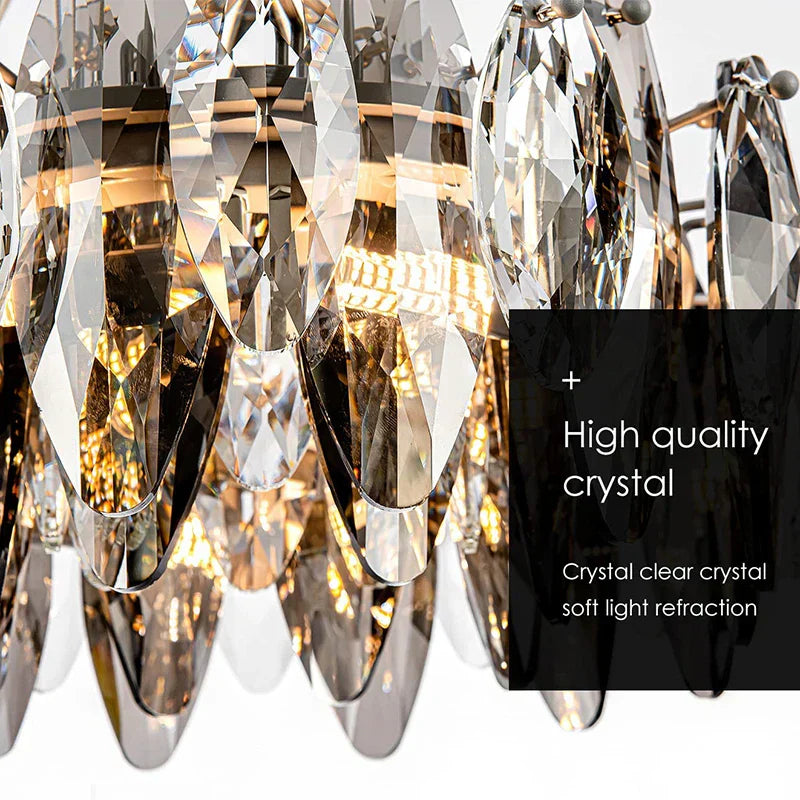 ™ Kristal 2024 Chandelier LED Light for Dining and Living Room Decor