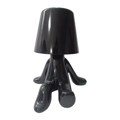 DecorBites™ Little Golden Man Table Lamp - Art Decor Night Light for Living Room and Children's Room