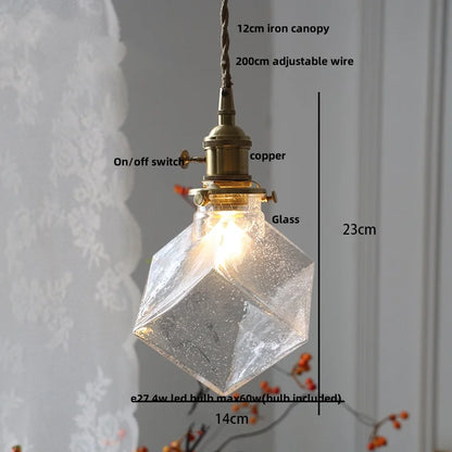 DecorBites™ LED Glass Pendant Light Fixture for Study Restaurant Kitchen Stair Hanglampen
