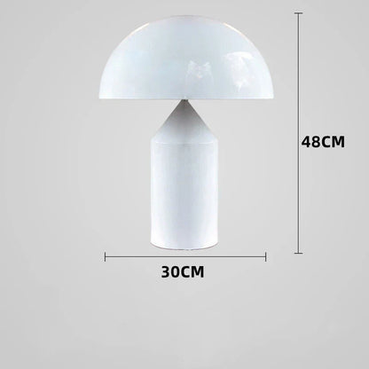 DecorBites™ Golden Mushroom LED Desk Lamp for Home Decoration & Reading