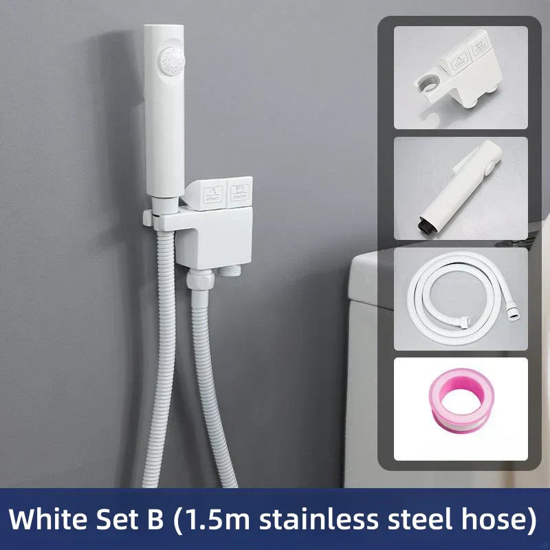 DecorBites™ Copper Bidet Spray Gun Set for Hygienic Bathroom Cleaning
