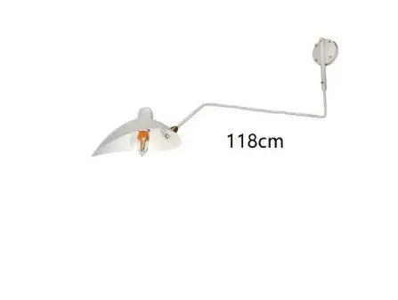 DecorBites™ Black Serge Mouille Wall Lamp: Nordic Design, Creative Living Room Decor