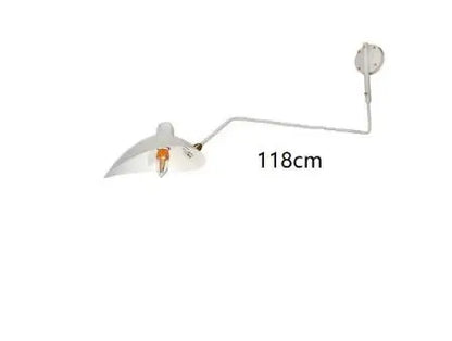 DecorBites™ Black Serge Mouille Wall Lamp: Nordic Design, Creative Living Room Decor