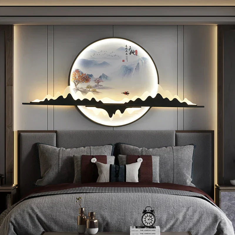 ™ Landscape LED Wall Picture Light for Home Living Bedroom Study