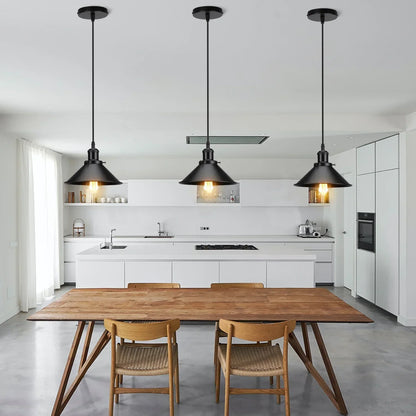 DecorBites™ Iron Pendant Light for Dining Room, Kitchen, and Bedroom