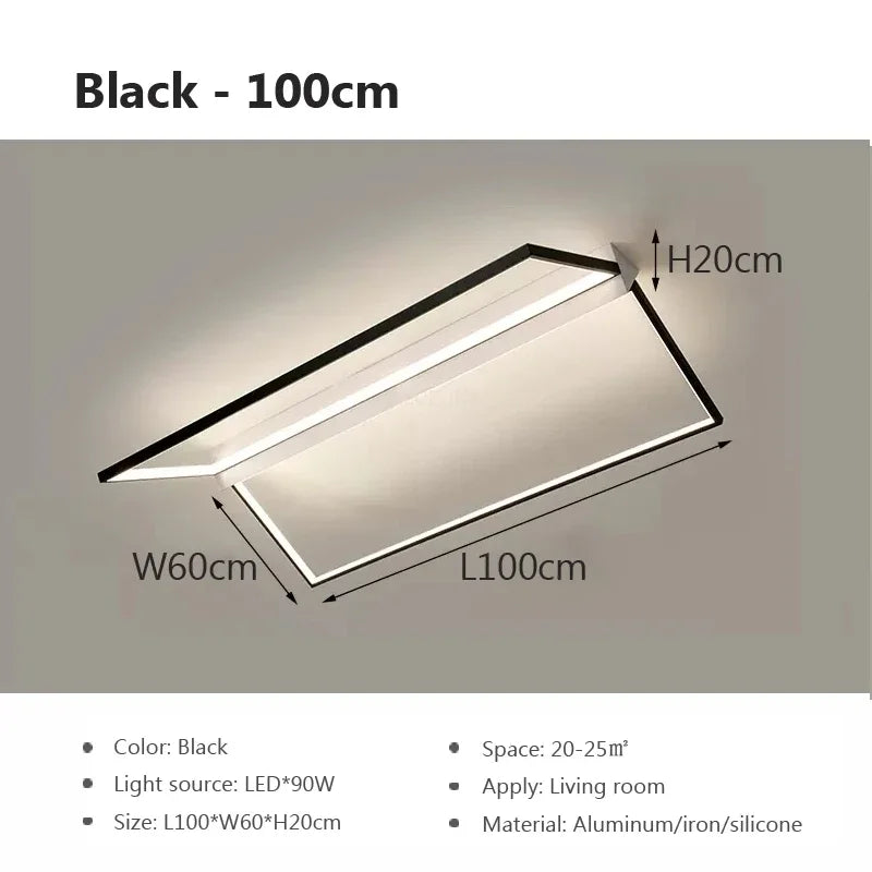 DecorBites™ Geometric LED Ceiling Lights for Stylish Home Lighting