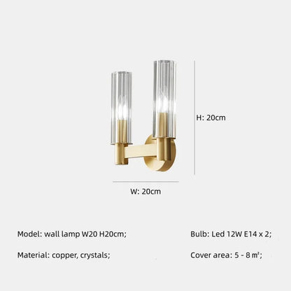 DecorBites™ Crystal Chandelier Pendant Lights - Luxury LED Lighting for Living Room