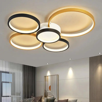 ™ LED Ceiling Chandelier Remote Control Living Room Bedroom Kitchen Lamp White