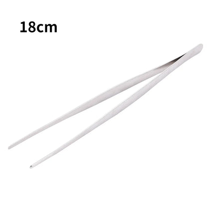 DecorBites™ BBQ Tongs: Stainless Steel Churrasco Cooking Clip for Buffet & Restaurant