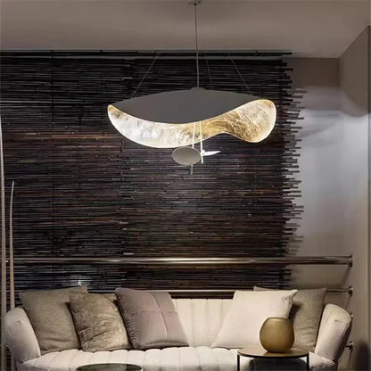 DecorBites™ Lederam Manta Pendant - Industrial Retro Style White/Black Ceiling Lamp