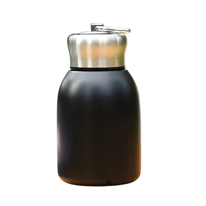 DecorBites™ 300ml Mini Coffee Vacuum Flask Stainless Steel Travel Water Bottle