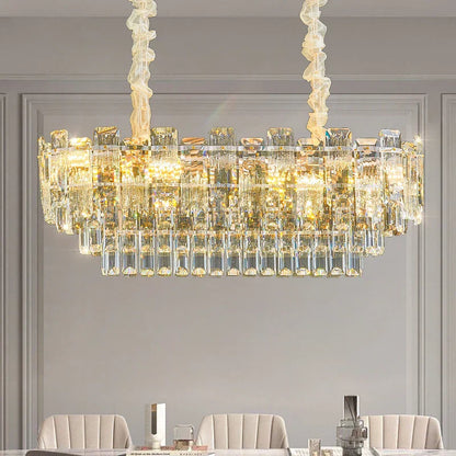 DecorBites™ Crystal Light Chandelier: Luxury European Livingroom Lamp 2024 Collection