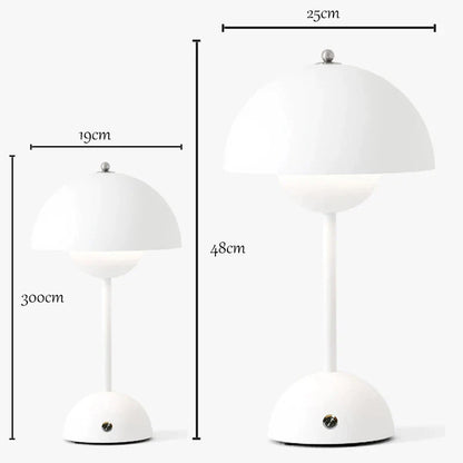 DecorBites™ Bud Metal Desk Lamp with Touch Control and Multi-Color Dimming