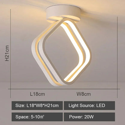 DecorBites™ LED Ceiling Light for Modern Living Room Bedroom Lighting
