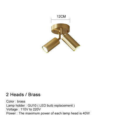 DecorBites™ Adjustable GU10 LED Ceiling Lights for Modern Kitchen and Dining Room