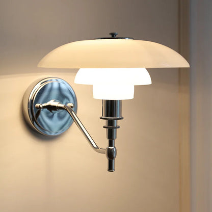 DecorBites™ French Glass Wall Lamp for Modern Bedroom and Living Room Decor