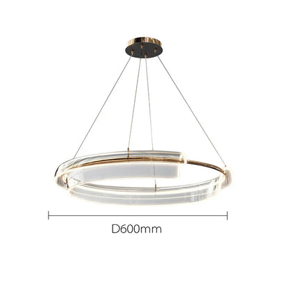 DecorBites™ Italian Minimalist Chandelier for Living Room, Bedroom, and Dining Room