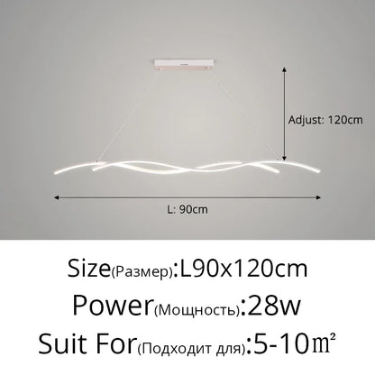 DecorBites™ LED Pendant Lights for Home Decor Living, Study, Dining Room - Minimalist Indoor Lighting