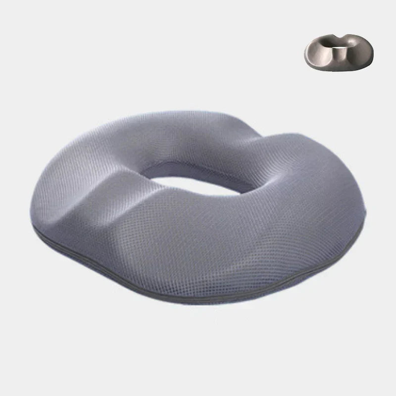 ™ Hemorrhoid Prostate Health Seat Cushion: Removable Bamboo Charcoal Core Butt Cushion
