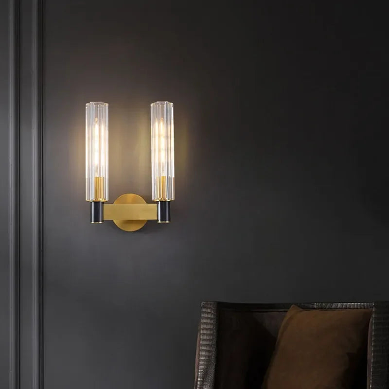 ™ Luxe Copper Wall Lamp for Bedside, Corridor, Reading Room, TV Background