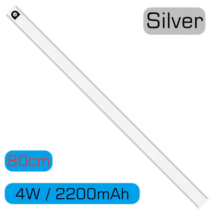 ™ LED Cabinet Light Bar: Motion Sensor, Aluminium, Long Strip, Magnet, Kitchen Closet Wardrobe