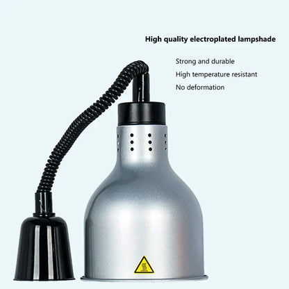 DecorBites™ Electric Heat Lamp Telescopic Food Preservation Pendant Light for Restaurants