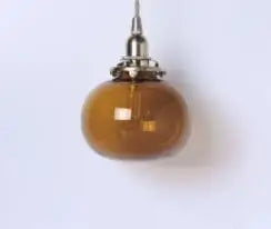 DecorBites™ Blue Glass Pendant Lights for Bedroom Dinning Living Room