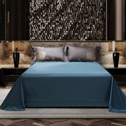 DecorBites™ 1500TC Egyptian Cotton Jacquard Bedding Set for Queen King Size Linens