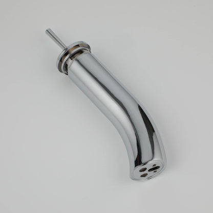 DecorBites™ Glass Rocker Handle Basin Faucet, Waterfall Mixer Taps, Chrome Finish