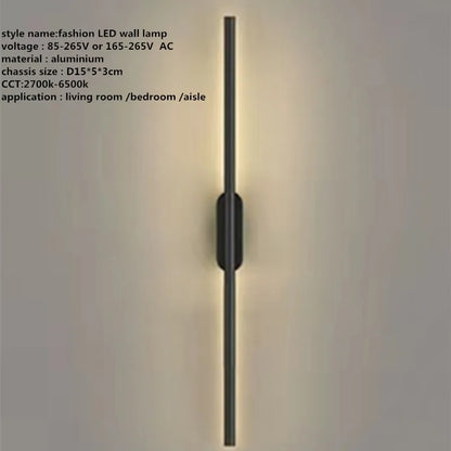 DecorBites™ Linear Tube LED Wall Lamp for Modern Interior Decor