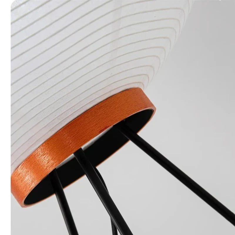 ™ Japanese Rice Paper LED Floor Lamp Retro Standing Light