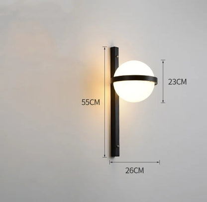 DecorBites™ LED Art Deco Wall Lights: Modern, Creative Plant Design for Home Living Room Bedroom
