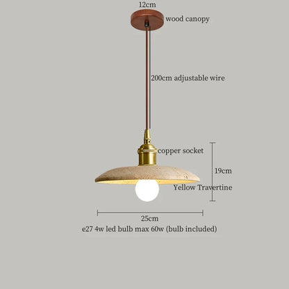 DecorBites™ Glass Ball LED Pendant Light Yellow for Home Decor Dining Living Room