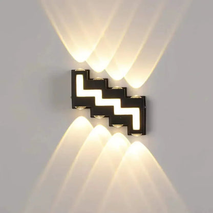 DecorBites™ IP65 LED Wall Lamp for Indoor/Outdoor Waterproof Garden Lighting